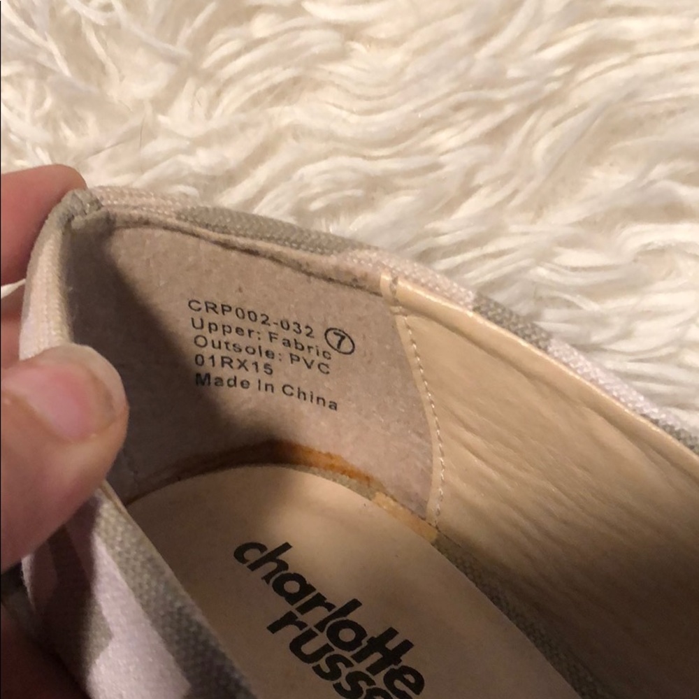Charlotte Russe size 7 heels - Picture 5 of 5